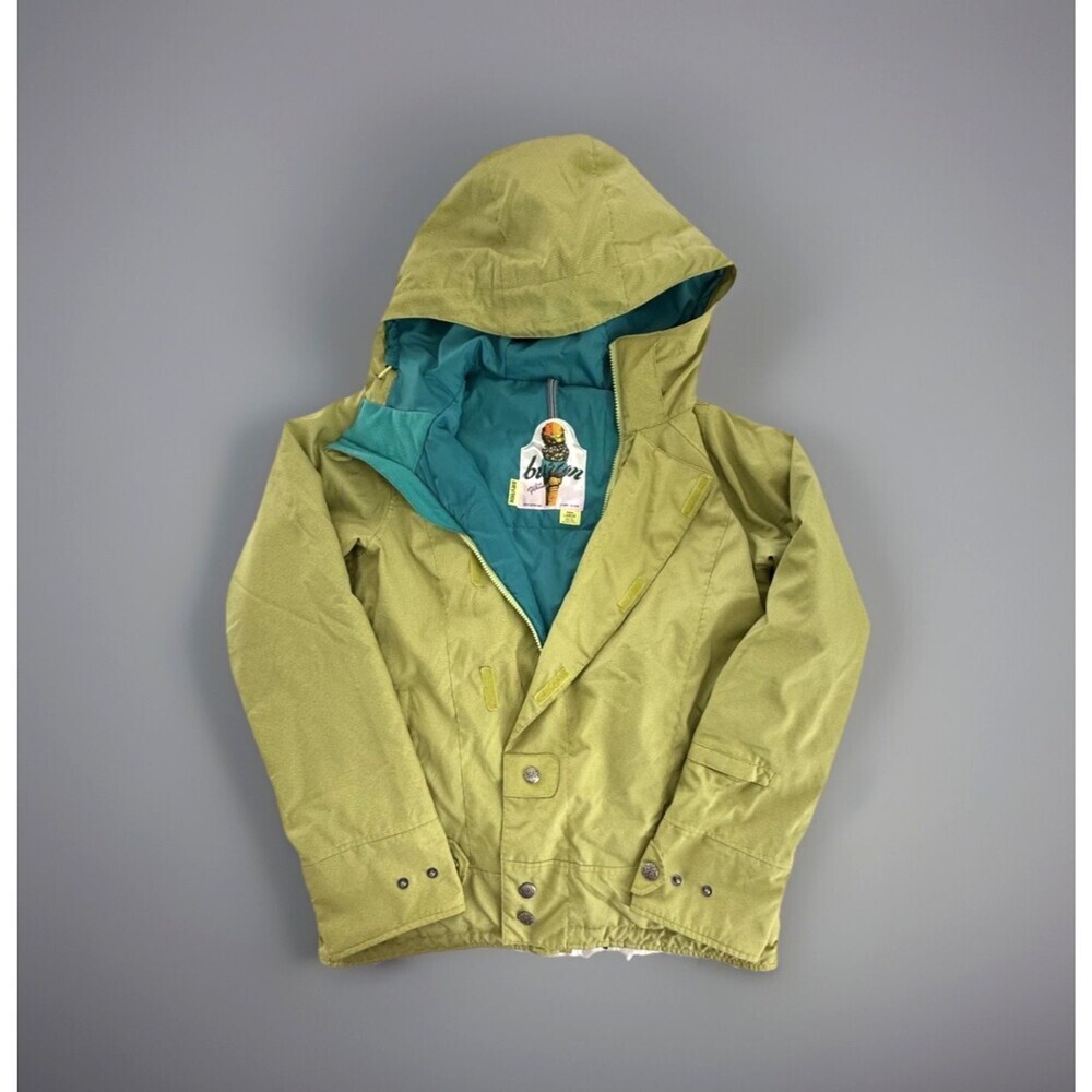 Burton Dryride Cool Flavors Junior Jacket L Medium Green Insulated Hooded